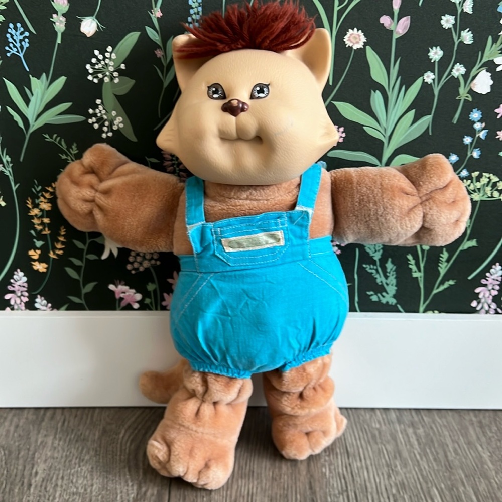 VINTAGE Cabbage Patch kids Koosas Cat 1983 
Coleco Industries Inc.
